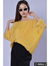 Блуза марлевка Zinnaiz 305488 yellow