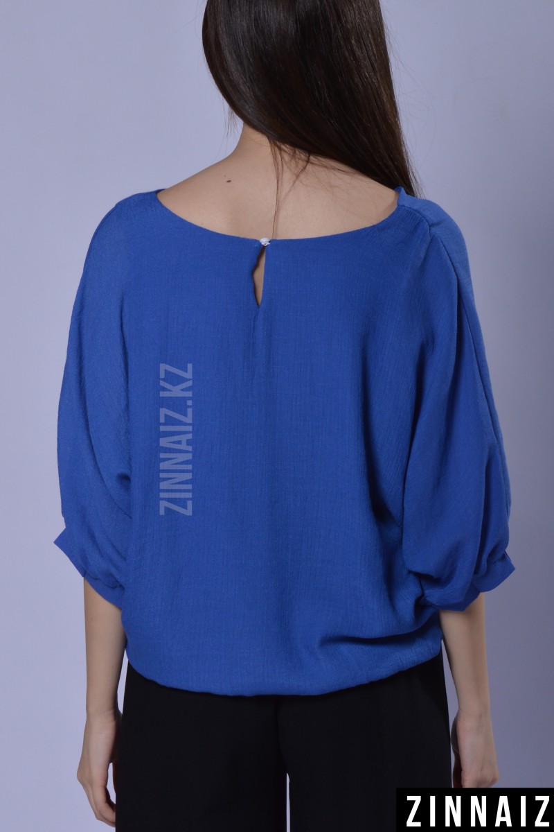 Блуза марлевка Zinnaiz 305488 blue