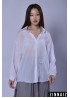 Рубашка марлевка оверсайз Zinnaiz z3118 white