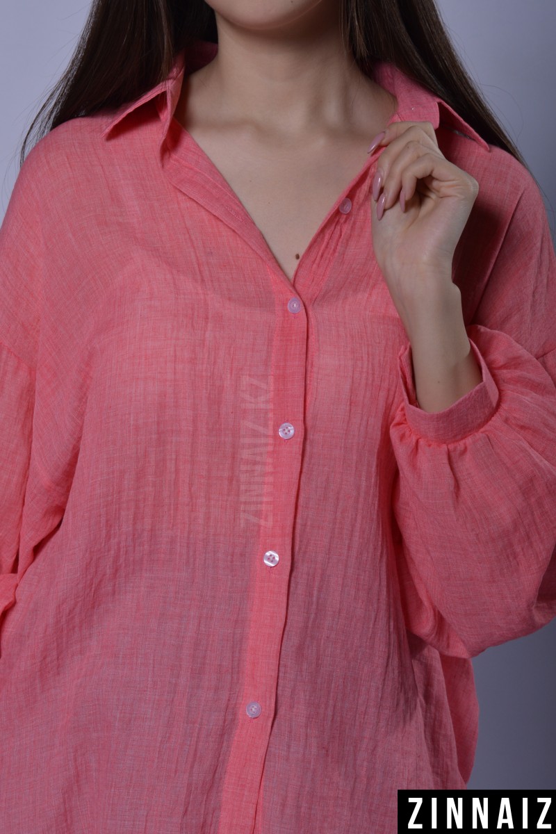 Рубашка марлевка Zinnaiz z3118 pink