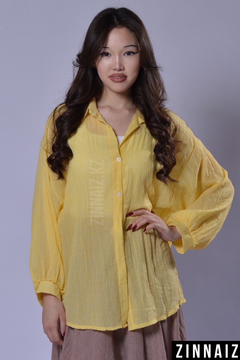 Рубашка марлевка Zinnaiz z3118 yellow