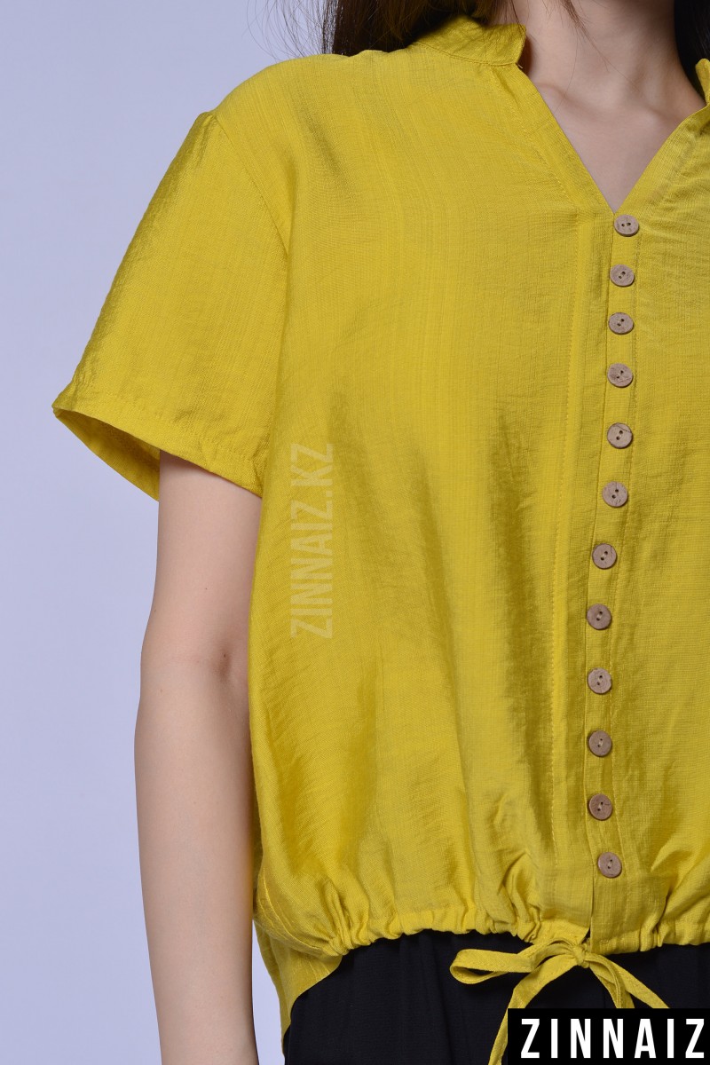 Блузка Zinnaiz z3119 yellow