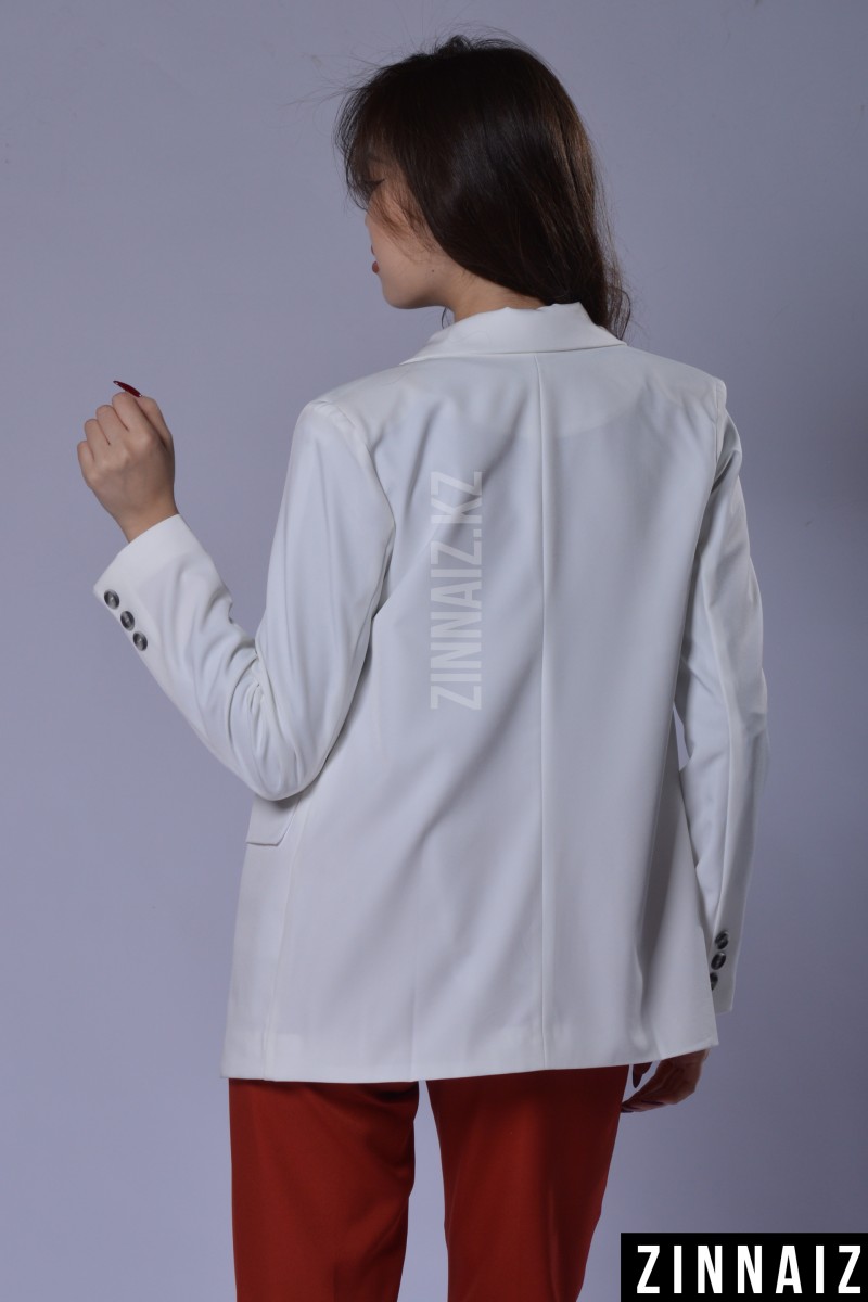 Пиджак Zinnaiz z0236-w white