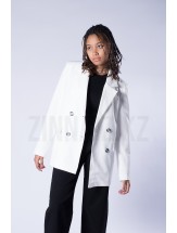 Пиджак Zinnaiz z0236 белый