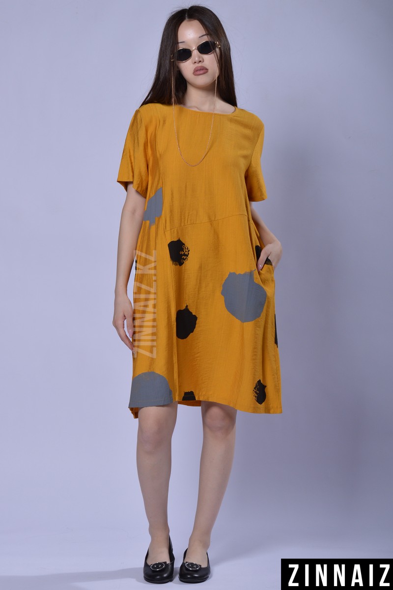 Платье Zinnaiz z3126 yellow