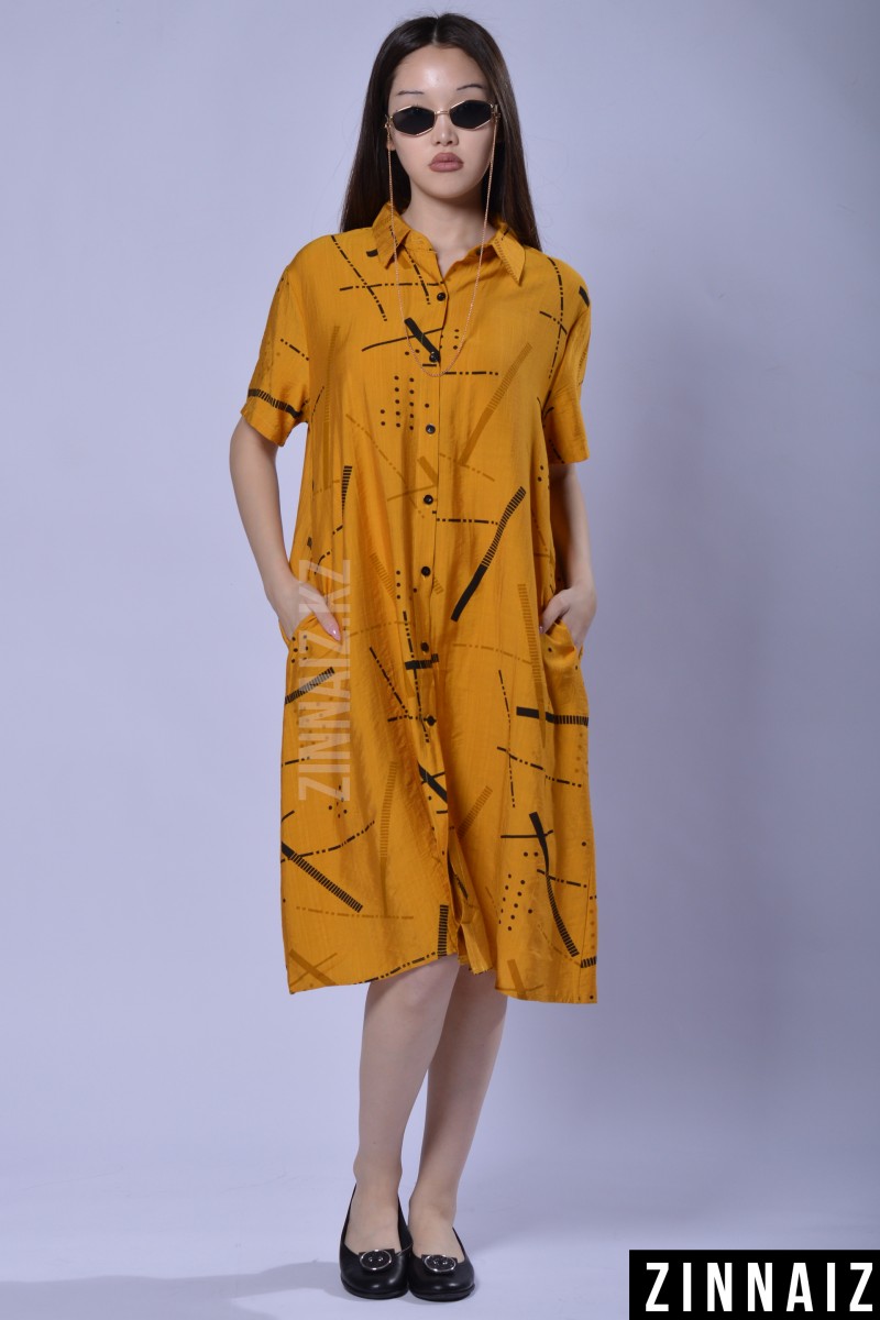 Платье Zinnaiz z3130 yellow