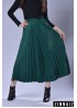 Плиссированная юбка Zinnaiz z3063 green